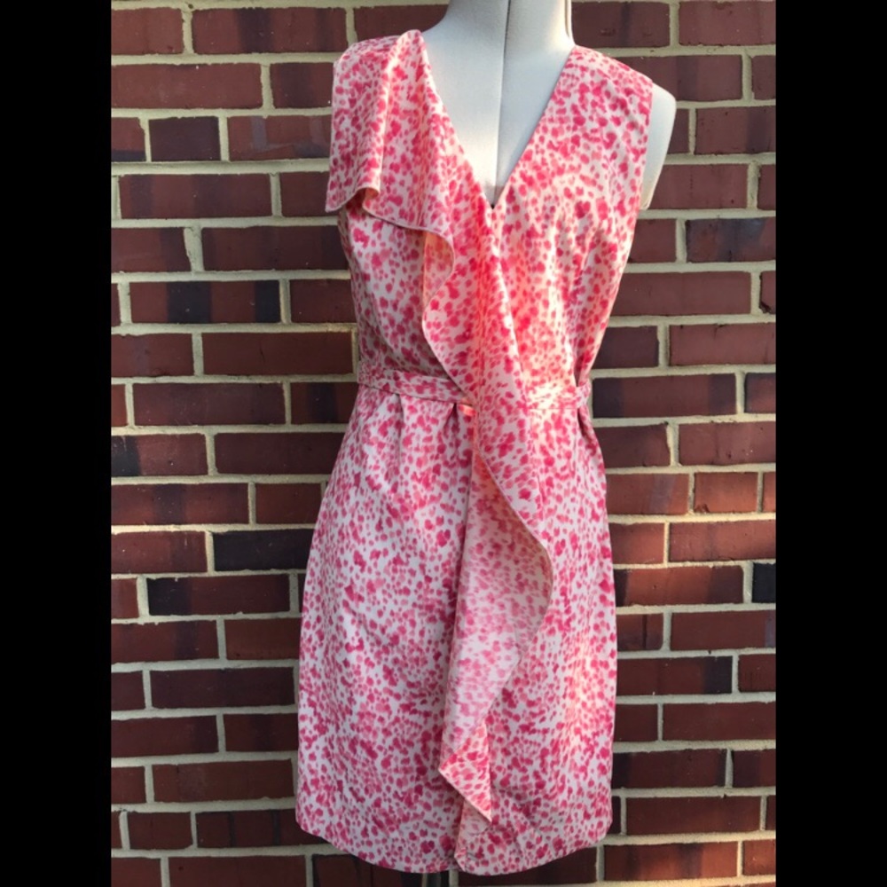 Ann Taylor Ruffle Dress - 00P